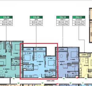chính chủ cần bán căn hộ 2pn 63m2 thiết kế đẹp,tầng trung view thoáng.giá chỉ 4.5x tỷ lh 