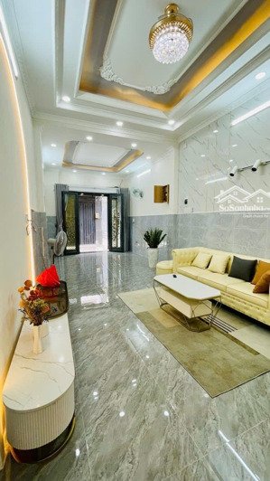 bán nhà quang trung, p8 gò vấp hẻm xe hơi, dài 20m, 4 phòng ngủ, full nội thất chỉ 6 tỷ 95 tl