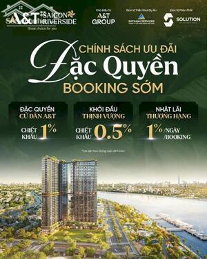 A&T SaiGon Riverside cuộc sống ven sông Nâng Tầm thượng lưu - Nâng GIá trị sống