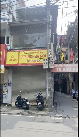 bán nhà số 163 phố hoàng văn thái, phương liệt, hà nội, hai mặt tiền, vùng cáo ráo - không ngập úng