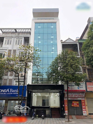 bán toà building mặt phố mới tinh 125m2, 9 tầng, mặt tiền 7,5m đầy đủ pccc hoàn công 200tr/tháng