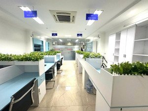 cho thuê văn phòng sẵn nội thất tại trung kính 80m chỉ 14 triệu/tháng