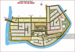 bán lô đất biệt thự góc 2 mặt tiền view sông đẹp nhất kdc phú nhuận, 85tr/m2 - 400m2 vuông vức