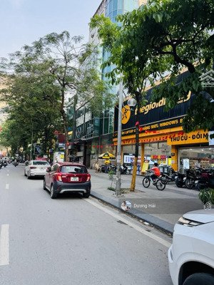 bán nhà mặt phố thái hà - đống đa - dt 30m - 4 tầng - vỉa hè kdvp cho thuê 500tr/năm