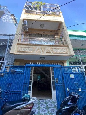 nhà hẻm thoáng 4x11, 3 tầng gần chợ gò ô môi, p phú thuận chỉ 5,4 tỷ 