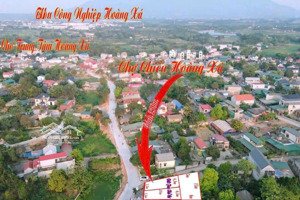 lô đất tiềm năng, sát kcn hoàng xá, dân cư đông, sầm uất, cách chợ hoàng xá chỉ 100m, vườn vua 3km