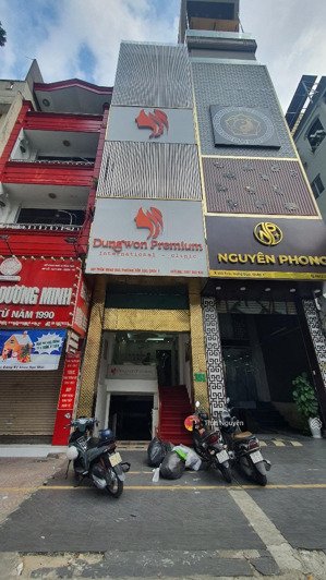 giảm giá cho thuê mặt tiền 351 trần hưng đạo quận 1, hầm 4 lầu thang máy giá 78 triệu