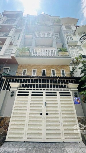 nhà hẻm 5m - huỳnh tấn phát - 75m2 - 4 tầng btct kiên cố