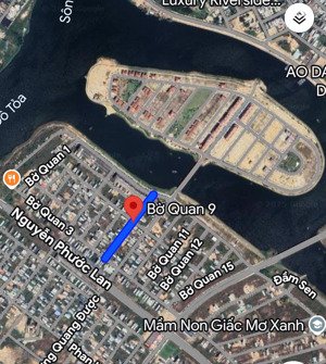 bán lô đất đẹp bờ quan 9 nam hòa xuân, ngũ hành sơn, đà nẵng- chỉ 6,1x tỷ