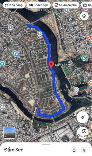 bán cặp đất 200m2 đường đầm sen, b2-114 nam hoà xuân, sát sông