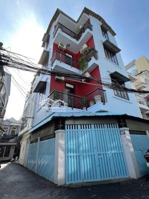 nhà căn góc hẻm 6m xe hơi nguyễn thị thập, 7mx7m, 4 tầng, 6pn 7wc, tân hưng, quận 7, 9,6 tỷ tl