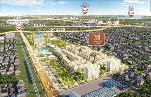 bán 5 căn shophouse 2 mặt tiền trung tâm thường tín. giá rẻ nhất thị trường. 