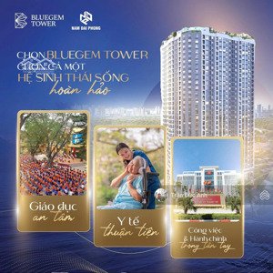 duy nhất bluegem tower 6 tỷ, 85.4 m2, 3pn + 2wc, căn góc siêu hot!