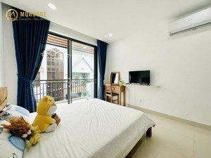 cho thuê căn hộ studio ban công - full nội thất - 30m2 - 8 triệu- thích quảng đức - quận phú nhuận