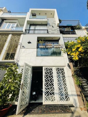 mới - ở ngay! ô tô ngủ trong nhà hoàng hoa thám, bt. nhà 4 tầng - dt: 4.5x15m - 70m2 chỉ 12.9 tỷ tl