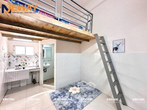 phòng trọ mới xây, thang máy, sàn gỗ, ngay nhà ga t3, gần đh công thương, có máy lạnh