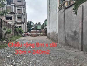 bán đất 240m2 tại kênh giữa, kim chung, đông anh, hà nội, giá 29,xx tỏi, view đường võ văn kiệt