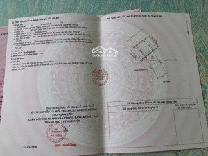 chính chủ bán đất mặt tiền phạm ngọc thạch - trung tâm thủ dầu một vị trí kinh doanh thổ cư 200m2