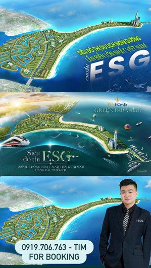 x2 x3 tài sản tại vinhomes green paradise cần giờ - booking 100 triệu nhận ngay ưu đãi tốt nhất