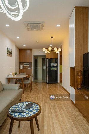 cho thuê căn hộ diamond riverside full nội thất cao cấp 12tr/th 2pn 2wc 72m2