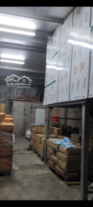 bán 125m2 xưởng lô góc, mặt tiền 20m, đường nhựa khu thạch cầu, long biên. 4,75 tỷ
