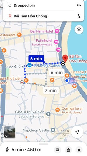 chính chủ cho thuê nhà mt đường cao văn bé - cách bãi tắm hòn chồng 450m