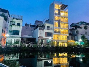 bán nhà mặt hồ ngọc thuỵ 60m2, xây 8 tầng, mt 8m. gara 2 ô tô, 3 mặt thoáng. giá 23 tỷ