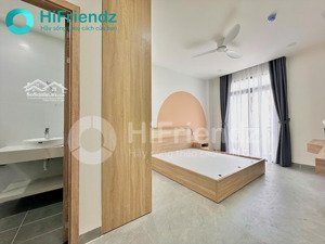 cho thuê căn hộ studio full nội thất ban công đảo kim cương gần sala thủ thiêm cầu bason trần não