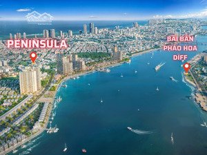 ngoại giao căn 1pn, diện tích 45m2, view sông hàn - dự án peninsula đà nẵng