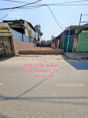 chính chủ gửi bán lô đất kinh doanh mặt đường nhựa liên xã đoạn nội phật, mai đình