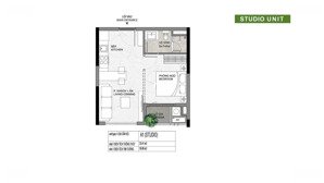 cần bán căn studio 36,88m2 giá cức tốt bán 2tỷ8 all in