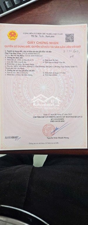 bán nhà riêng gần chợ thiếc lê văn khương phường hiệp thành, quận 12, hồ chí minh