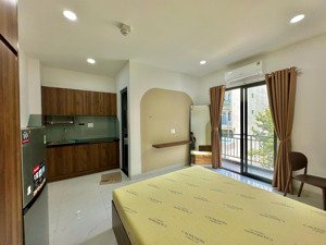 cho thuê căn hộ studio cửa sổ lớn thoáng - gần ubnd q2 - khu đảo kim cương - mai chí thọ