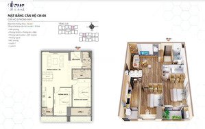 chỉ hơn 6 tỷ/căn - sở hữu ngay căn hộ cao cấp 2pn 74m2 hiếm hoi ngay tại tây hồ tây giá chỉ 9xtr/m2