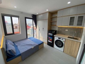 bán toà chdv minh khai thông tứ tung, 10m ra oto gần dh kd&cn 50m2*6t 12pn, thoát hiểm, pccc