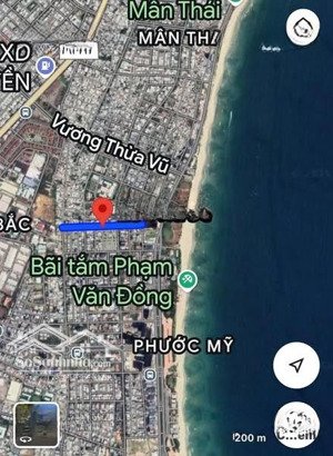 bán lô đất 2 mặt tiền đường lê thước sơn trà, đà nẵng. giá tốt