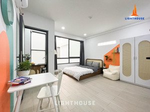 phòng ngủ tách bếp rộng 30m2 thoáng xinh yêu ngay chợ an nhơn - chính chủ