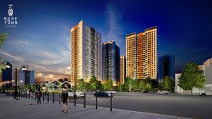 bán căn mới 100% - 52m2, giá thỏa thuận tại rose town, hoàng liệt, hoàng mai, hà nội