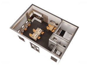 căn hộ officetel tiện nghi tại trung tâm thủ dầu một, 36m2 giá chỉ từ 8,5 triệu