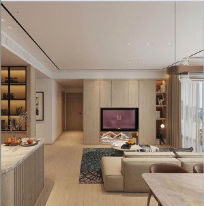 [sang nhượng] căn góc 2n1vs, ariabay hạ long - mặt biển bãi cháy - 64m2, full đồ - 5 tỷ.