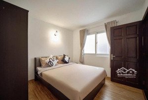 cho thuê căn hộ 1 phòng ngủ full nội thất, có máy giặt riêng