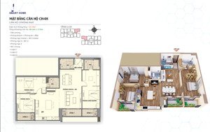 (quỹ ngoại giao )chỉ 2,4 tỷ sở hữucăn vip 3 ngủ 88,5m2 tòa tmc smart cạnh ciputra view cv