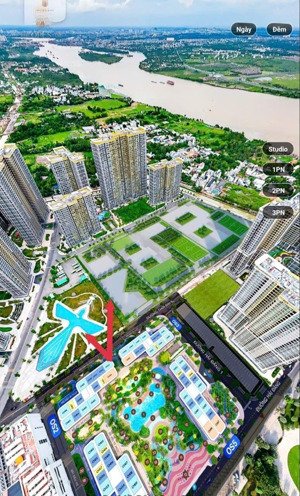 chỉ 750tr sở hữu căn 2pn opus one view sông đồng nai - có sẵn hđt sau khi nhận nhà -ln 3.5-4%/năm