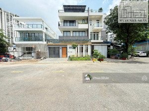 nhanh tay! biệt thự ngang 10m mt đường 16m hầm 3 tầng ngay song hành thái thuận, metro apak - 56 tỷ