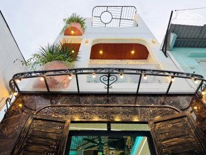 nhà hxh đẹp ở ngay, huỳnh văn nghệ, tân bình - 4pn, có phòng ngủ trệt cho người lớn tuổi giá 6tỷ980