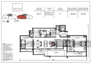 giá 38 tỷ all in căn 4pn - 5wc hồ bơi riêng, thang máy riêng tại define - capitaland