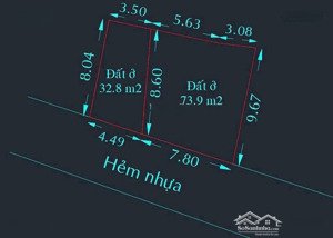cg: 2.99 tỷ bán đất 33m2 - hẻm xe hơi đường 11, p. tăng nhơn phú b, tp. thủ đức
