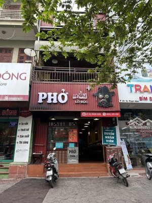 mặt phố đào tấn giá thuê 32 triệu. diện tích 55m2 x 2 tầng