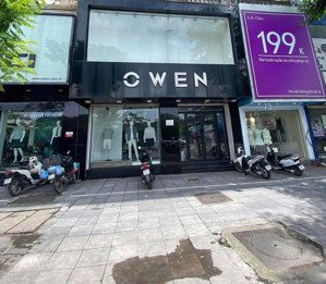 cho thuê nhà mặt phố trần duy hưng. diện tích 100m2x 3 tầng, mặt tiền 5m