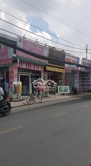 cho thuê nhà một lầu góc 2 mặt tiền phan văn hớn ngay chợ đại hải